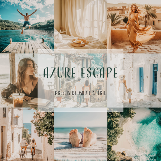 Azure Escape Lightroom preset