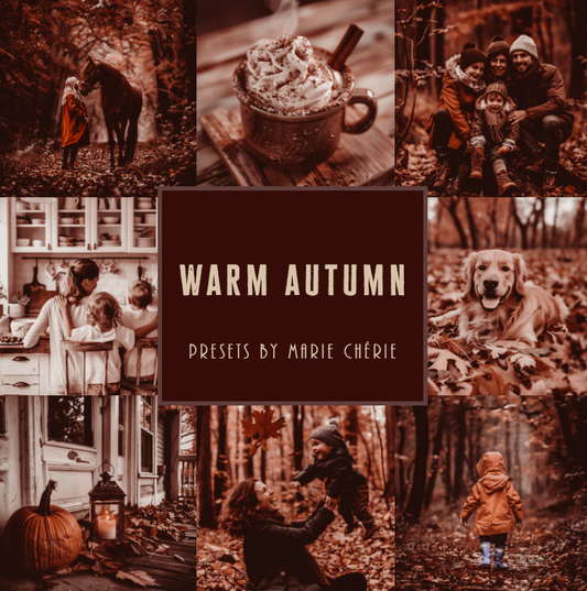 Warm autumn Lightroom preset