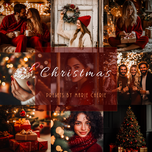 Christmas Lightroom preset
