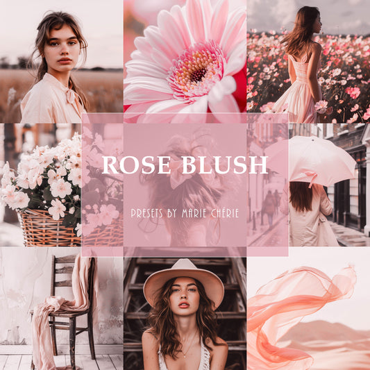 Rose Blush Lightroom preset