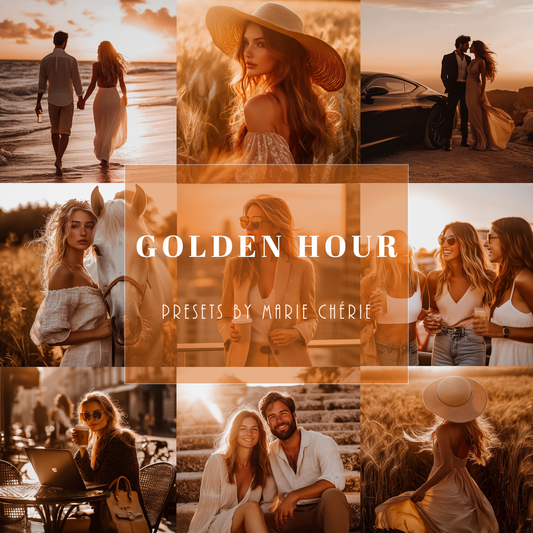 Golden Hour Lightroom preset